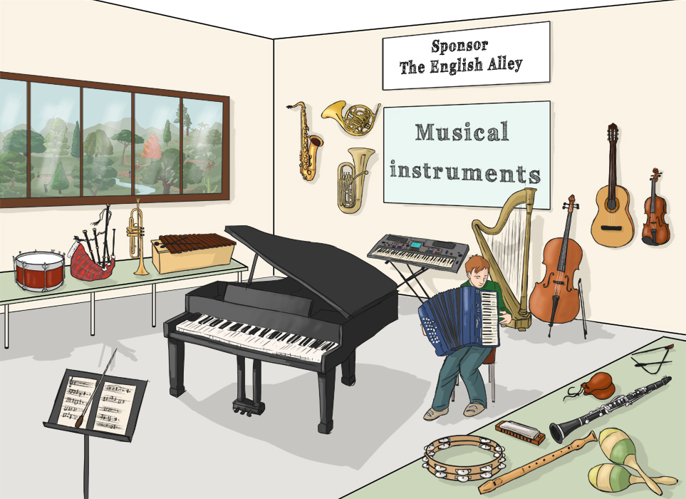 musical instruments vocabulary